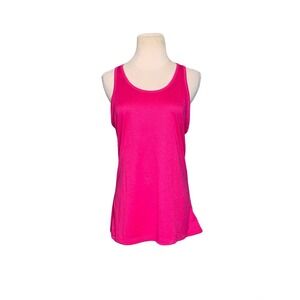 Nike women pink active tank top size Medium